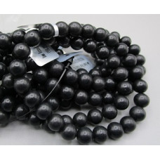 8 mm Gemstone Round Bead Bracelet - 10 pcs Pack - Shungite