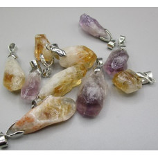 GPK Irregular Shape Stone Pendant - 10 pcs pack - Ametrine