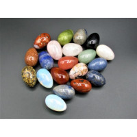 20mm x 30mm Gemstone Egg - 24 pcs mix pack