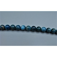 16 inch 10 mm Gemstone Round Bead Strand - Apatite