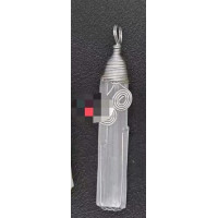 GP Selenite Wired Point Pendant (About 2.5 inch)