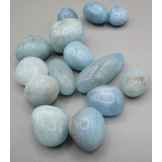 Irregular Shape Tumbled stone - Aquamarine - 0.5kg Pack