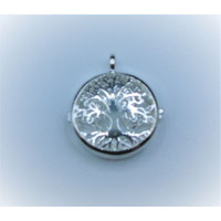 Designer Locket Cage (H001) - Silver plated Tree of Life Cage