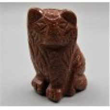 Cat Pussy 2 - 2.25 Inch Figurine - Goldstone