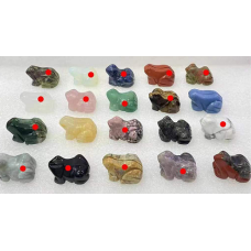 Frog Classic 1.5 Inch Figurine -  Assorted Stones