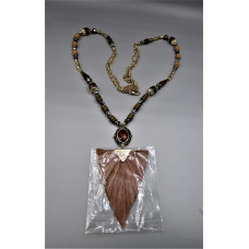 Fashion Crystal Necklace with Tassel (18 inch w 3 inch extension) - several color available