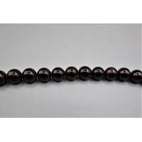 16 inch 12 mm Gemstone Round Bead Strand - Garnet