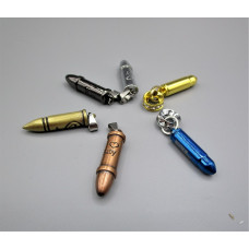 GP Metal Pendant - Bullet (several colors available)