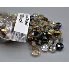 Crystal Bead Pack - Mix Beads Style 1 (3" x 2.5" Zip Bag)