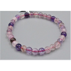 4 - 6 mm Gemstone Round Bead Bracelet - Melodys Stone (Super 7)