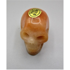 Skull 1.5 Inch Figurine - Carnelian Agate