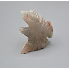 Eagle Soaring 2.25 Inch Figurine - Rose Quartz