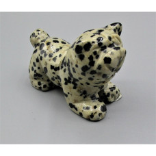 Dog (Bulldog) 2.25 Inch Figurine - Dalmatian Jasper