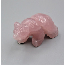 Bear Walking 2.25 Inch Figurine - Rose Quartz