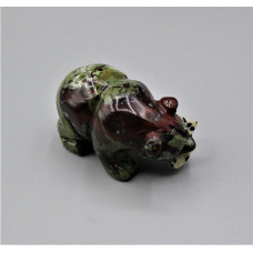 Bear with fish 1.5 Inch Figurine - Dragon Blood