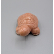 Turtle 2.25 Inch Figurine - Orange Calcite