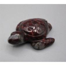 Sea Turtle 1.5 Inch Figurine - Poppy Jasper