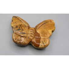 Butterfly 2.25 Inch Figurine - Picture Jasper