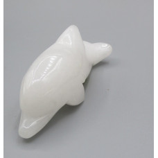 Dolphin Classic 2.25 Inch Figurine - Buttermilk Jasper