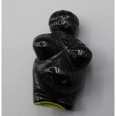 Goddess (Venus of Willendorf) 1.5 Inch Figurine - Black Obsidian