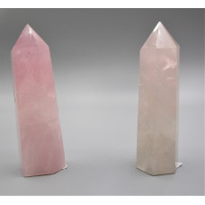 Gemstone Points - Rose Quartz - Style 1 (About 3 inch)