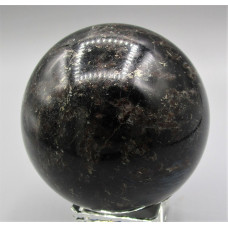 Gemstone Sphere - Arfvedsonite - Style 1 (Abut 2.5 inch)