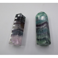 Gemstone Points Pack - Fluorite - 20 pcs Pack - 6 cm (2.25 Inch)