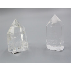 Gemstone Points Pack - Clear Quartz - 6 pcs Packs (about 1.5 x 3 - 4 inch H)