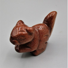 Squirrel 2.25 Inch Figurine - Goldstone