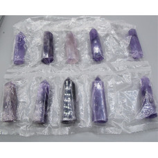 Gemstone Points Pack - Amethyst - 10 pcs Packs about 2-2.5 inch - Style 1