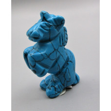 Unicorn 2.25 Inch Figurine - Howlite Turquoise