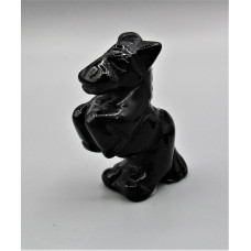 Unicorn 2.25 Inch Figurine - Black Obsidian