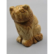 Cat Pussy 2 - 2.25 Inch Figurine - Picture Jasper