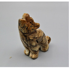 Coyote Walking 2.25 Inch Figurine - Picture Jasper