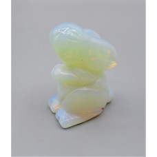 Rabbit (Hands Up) 2.25 Inch Figurine - Opalite