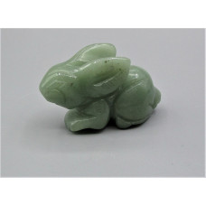 Rabbit (Hands Down) 1.5 Inch Figurine - Aventurine