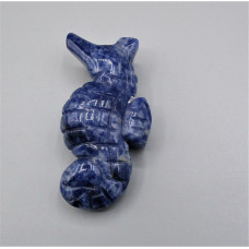 Seahorse 2.25 Inch Figurine - Sodalite