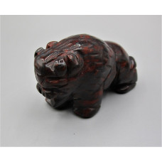 Buffalo 2.25 Inch Figurine - Poppy Jasper