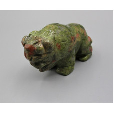 Buffalo 2.25 Inch Figurine - Unakite