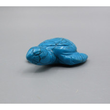 Sea Turtle 2.25 Inch Figurine - Howlite Turquoise