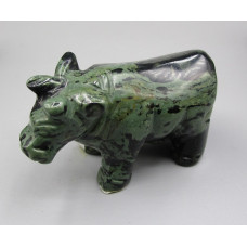 Cow 2.25 Inch Figurine - Kambaba Jasper