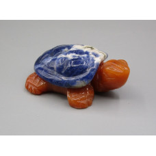 Turtle (Two Tone) 1.5 Inch Figurine - Sodalite