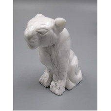 Panther Sitting 2.25 Inch Figurine - Howlite