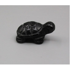 Turtle 1 Inch Figurine - Obsidian Black