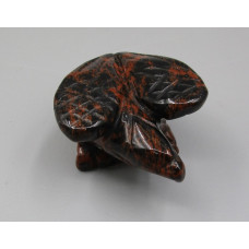 Eagle Classic 2.25 Inch Figurine - Mahogany Obsidian