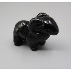 Ram 2.25 Inch Figurine - Black Obsidian