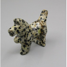 Horse Pacing 2.25 Inch Figurine - Dalmatian Dacite