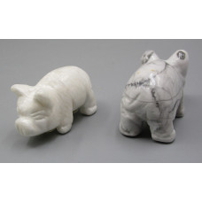 Pig Classic 1.5 Inch Figurine - Howlite