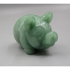 Pig Ball 2.25 Inch Figurine - Aventurine