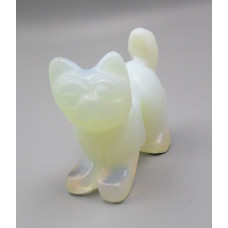 Cat Walking 2.25 Inch Figurine - Opalite